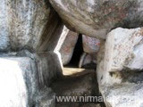 Small passage to temple