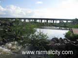 Soan bridge view from Pushkar Ghat, Soan